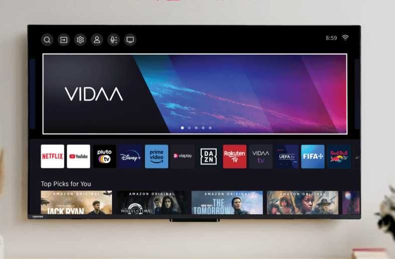 Telewizor 50 cali Toshiba 4K Ultra Hd Smart Tv Netflix Max DVB-T2 LED
