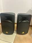 Behringer EPS500mp3, statywy i mikrofon