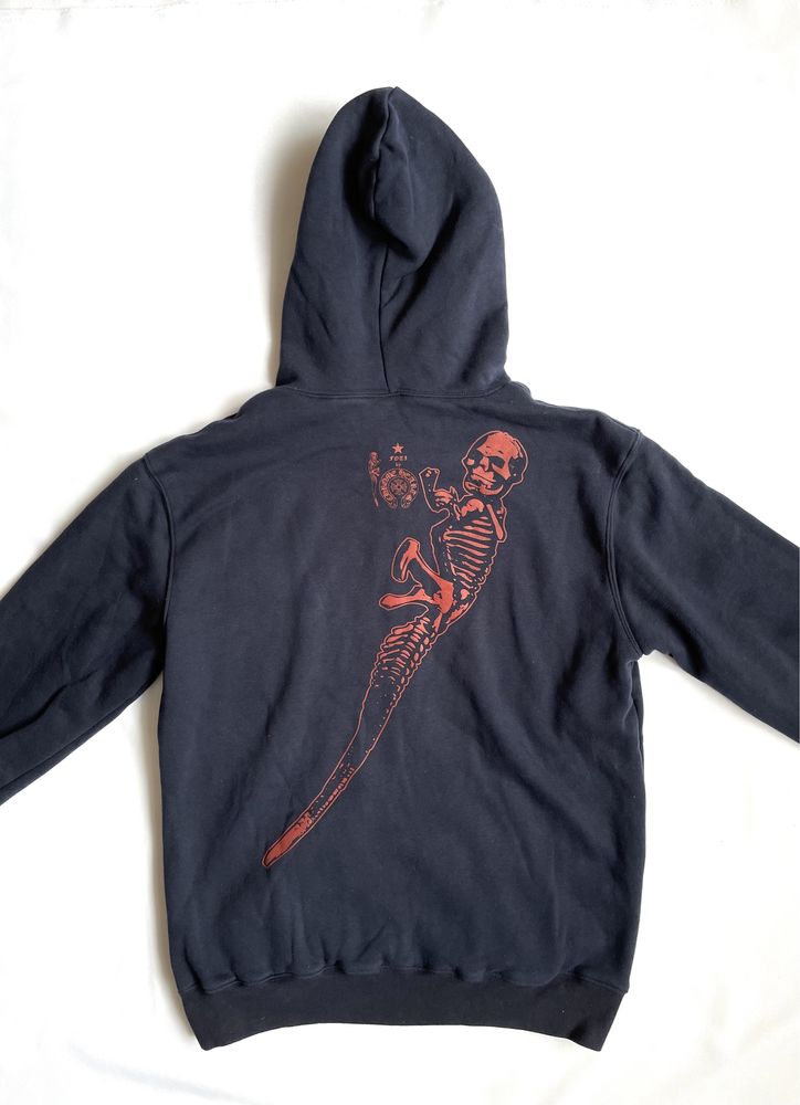 Худі Chrome Hearts Joe Foti Hoodie з срібним брилком