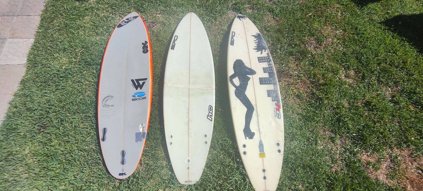 Vendo 3 pranchas surf