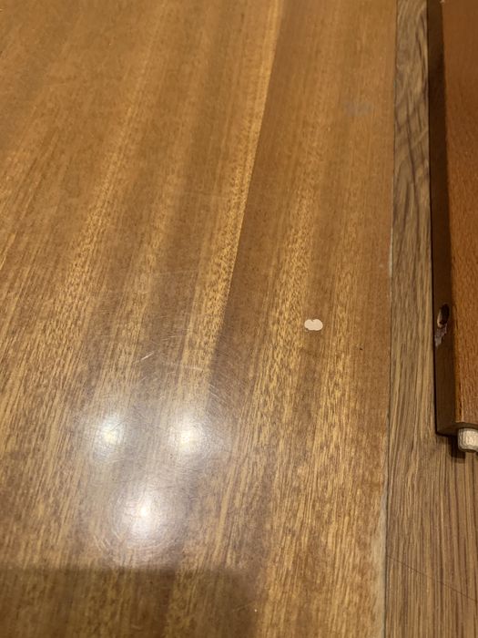 Retro lawa prl lakierowany blat