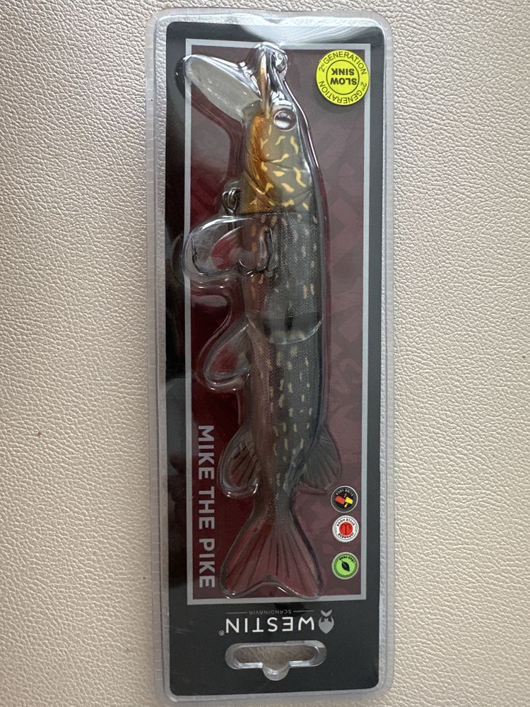 Westin Guma Mike The Pike 20 cm / 67g - Metal Pike