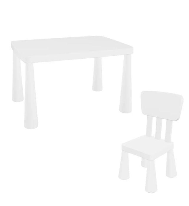 Детский стол и стул MAMMUT IKEA