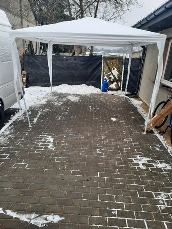 Namiot ogrodowy/ Handlowy 3x3 Biały- Gazebo