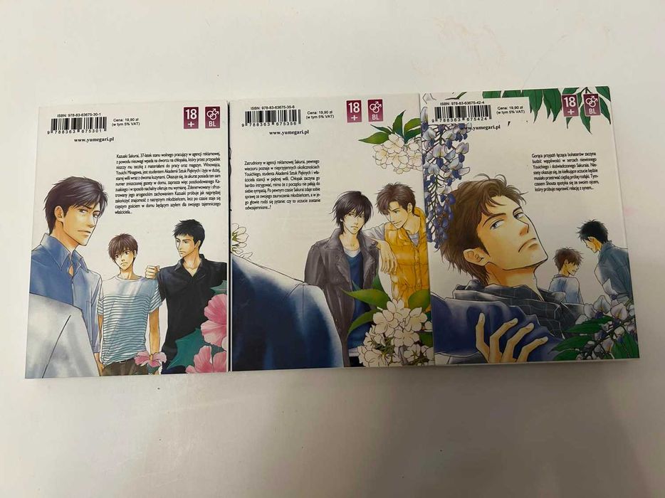 Nim rozkwitną kwiaty komplet 1-3 mangi manga Yumegari