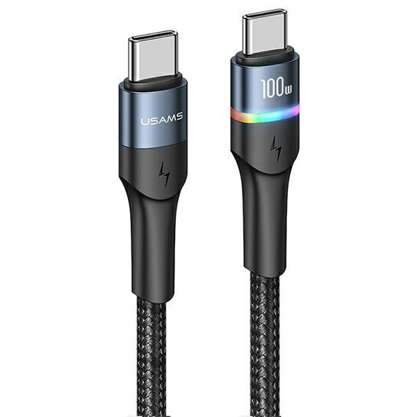 Kabel USB-C do USB-C 100W PD Fast Charging 1.2M Pleciony_EC064.