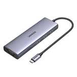 Adapter Ugreen Cm498, 15600 Usb-c - 3x Usb-a 3.0 / Hdmi / Vga / Rj45 /