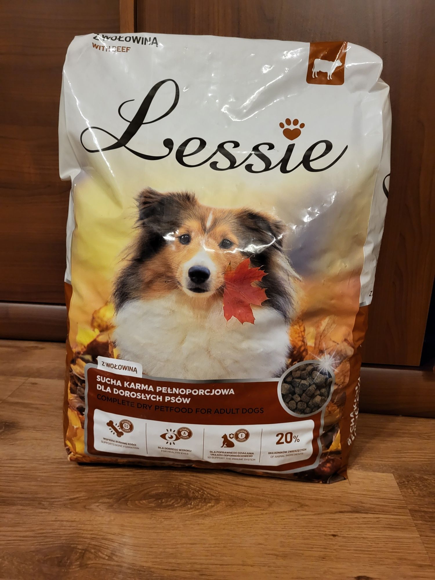 Karma dla psa LESSIE WOREK 10kg