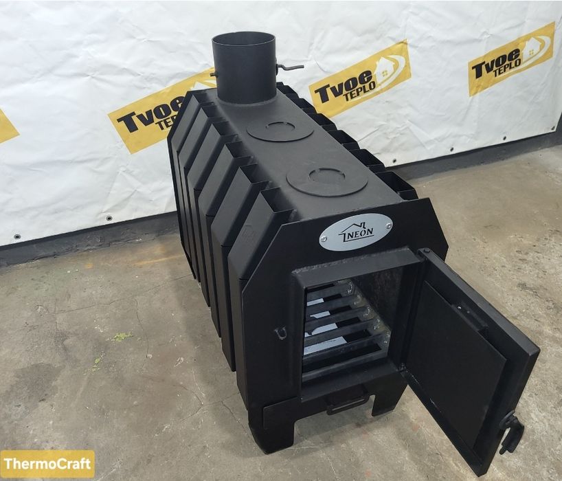 • 4,5/6/8/10/15/20кВт • Супер Економна! Піч Буржуйка Булерьян Варочная