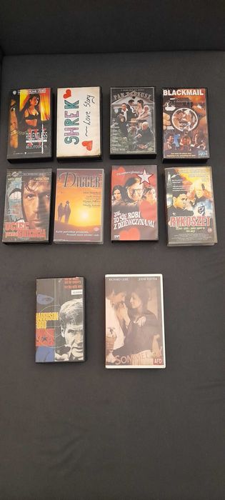 Zestaw kaset VHS  oryginalne
