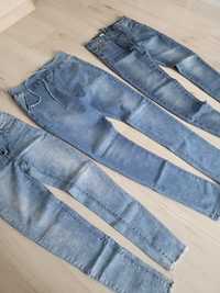 Spodnie damskie jeans S-M