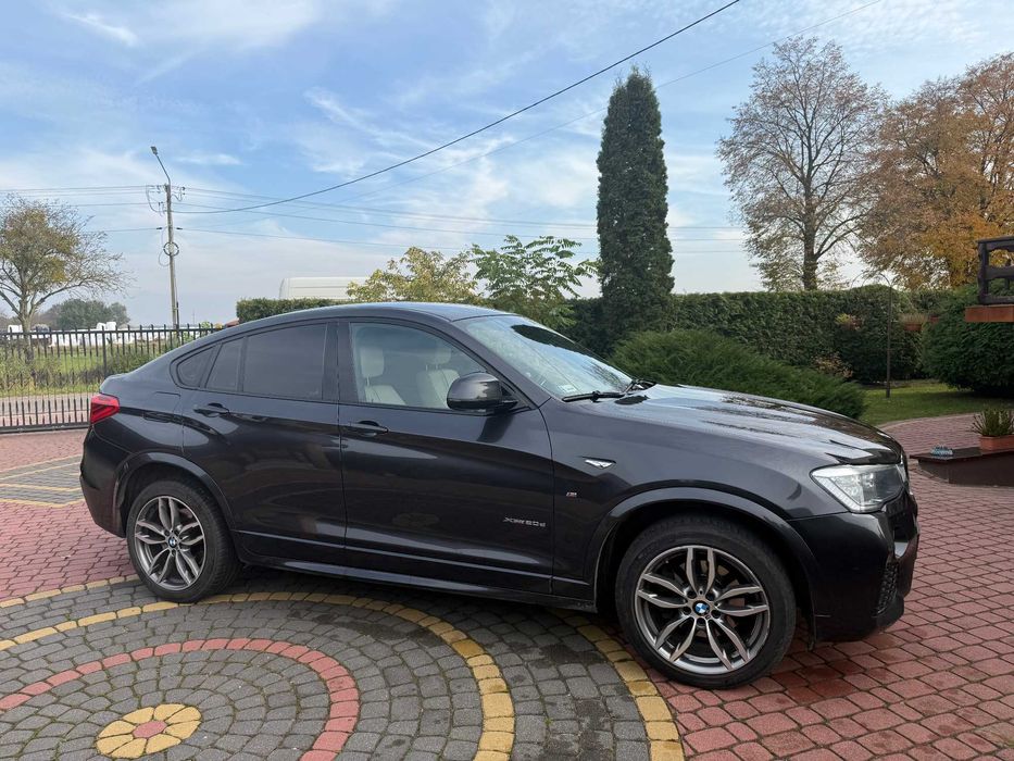 BMW X4 xDrive, 2.0 TDI 190km. M pakiet, bezwypadkowy.
