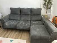 Sofa com Chaise Longue