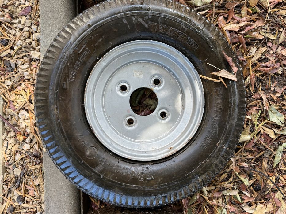 Rodas para atrelado, corta-relvas, kart – 4.00-8 (completos)