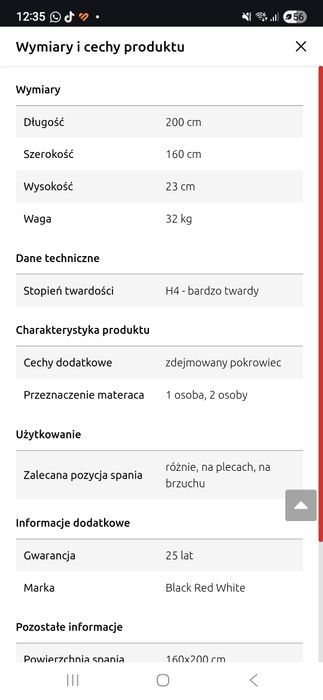 Łóżko+szafa zestaw mebli