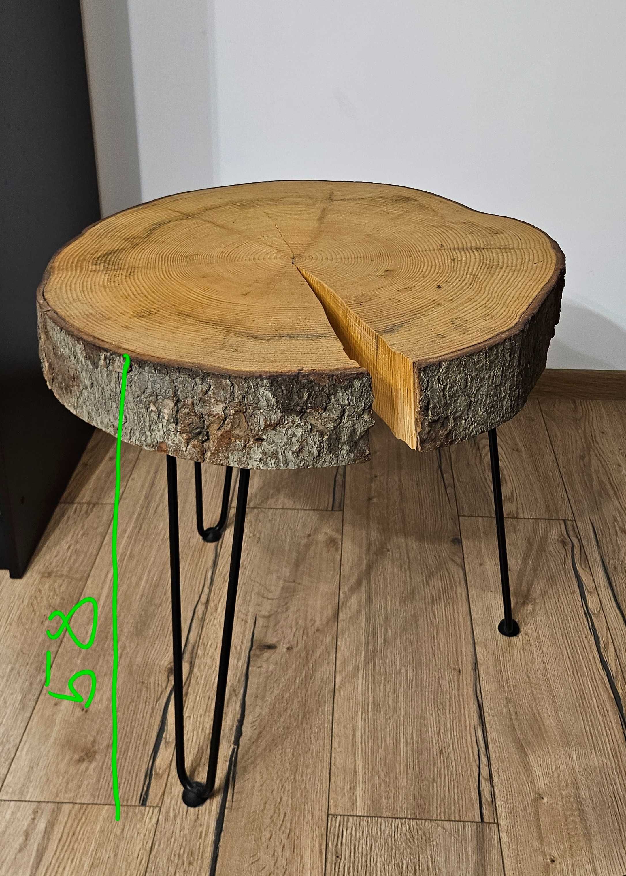 Stolik plaster drewna
