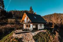 Magiczne Widoki domek w górach z widokiem na Tatry i Jezioro Czorsztyn