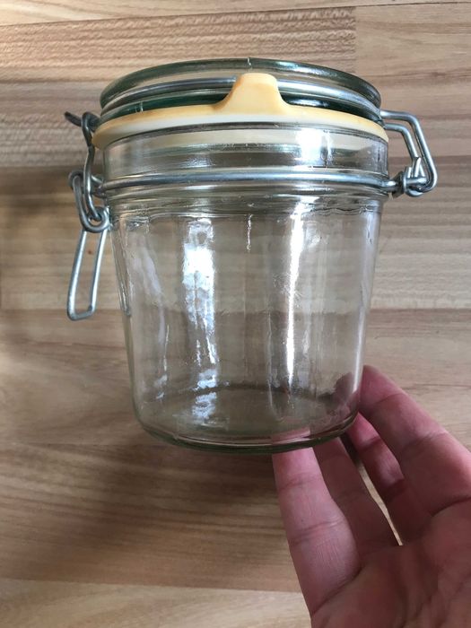 Pusty słoik wek z gumką 500ml przetwory miód