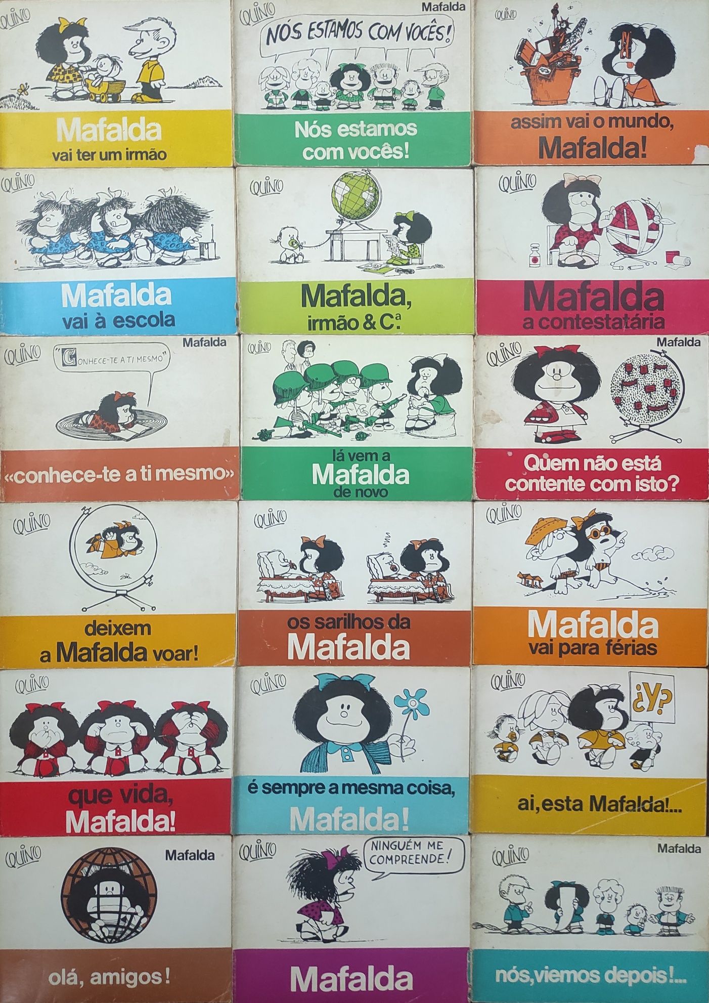 Mafalda- Quino publicações dom Quixote