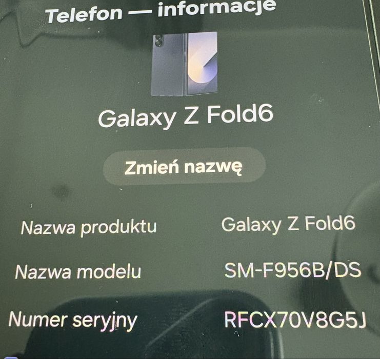 Samsung Galaxy Z Fold6