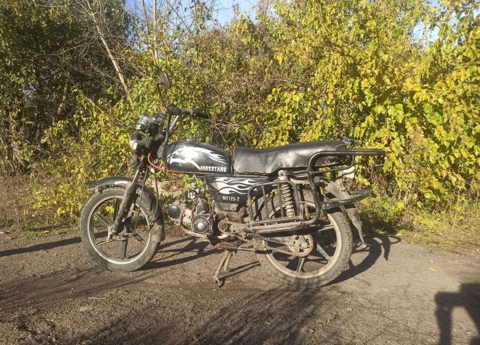 Продам мотоцикл Мустанг мт125