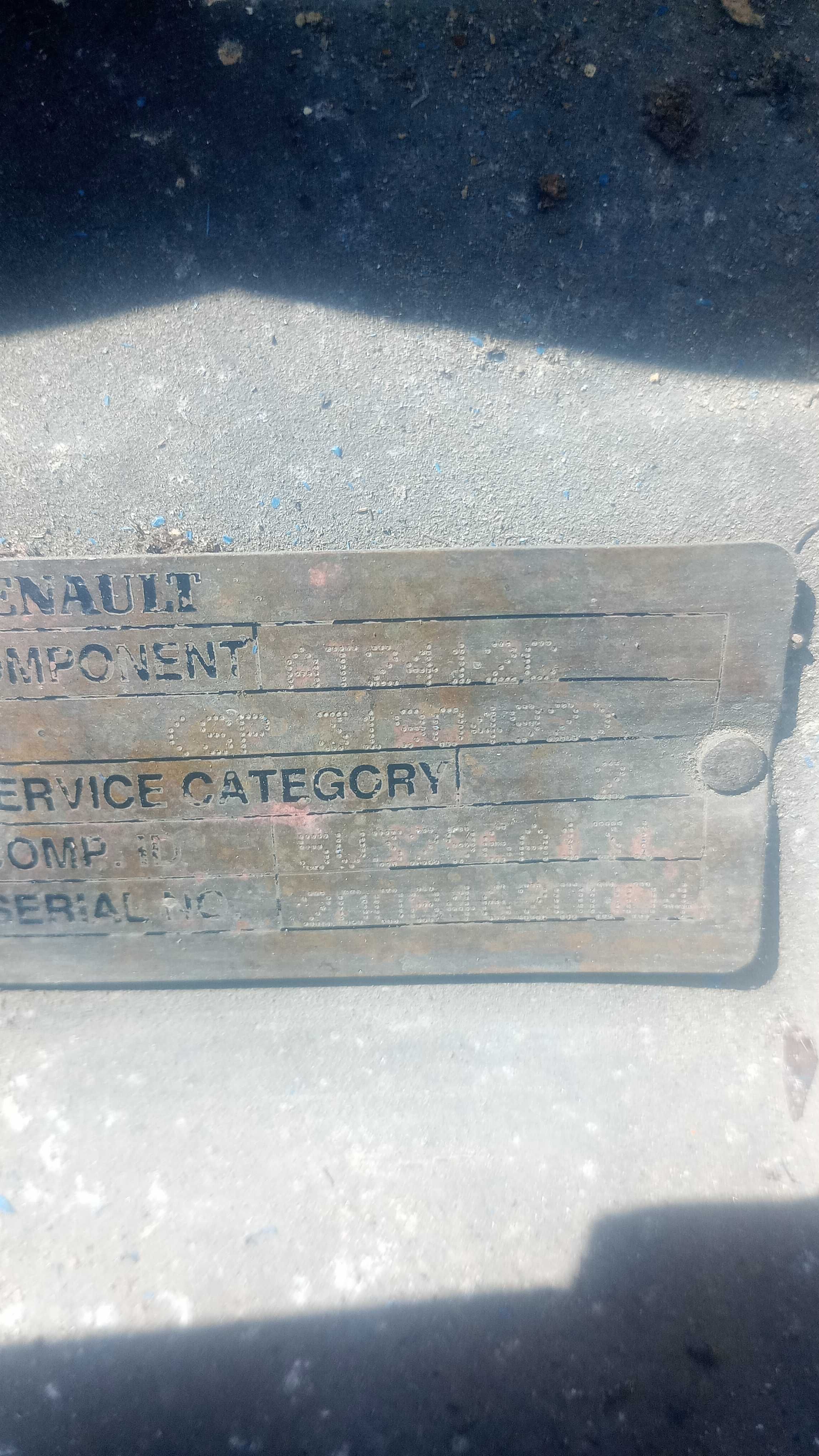 Skrzynia biegów góra Renault Magnum