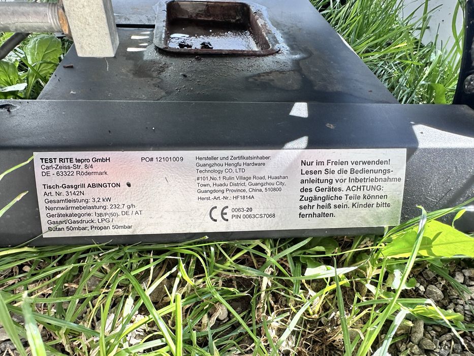 Grill gazowy tepro/weber