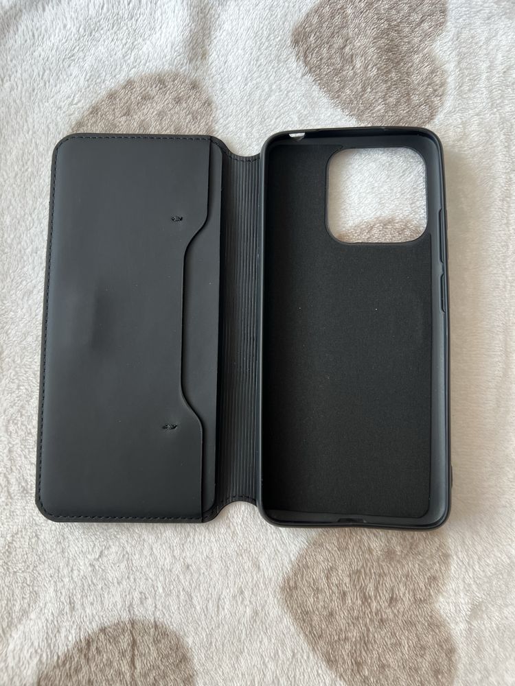 Etui skórzane do Redmi Note 12C black