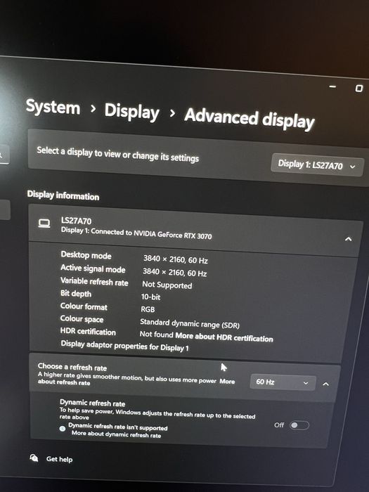 Монітор Samsung 27" IPS 4K UHD 10bit HDR