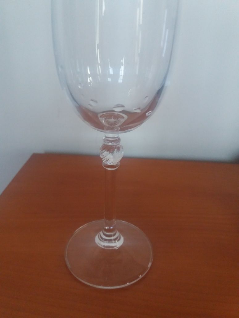 Copos de champanhe de vidro