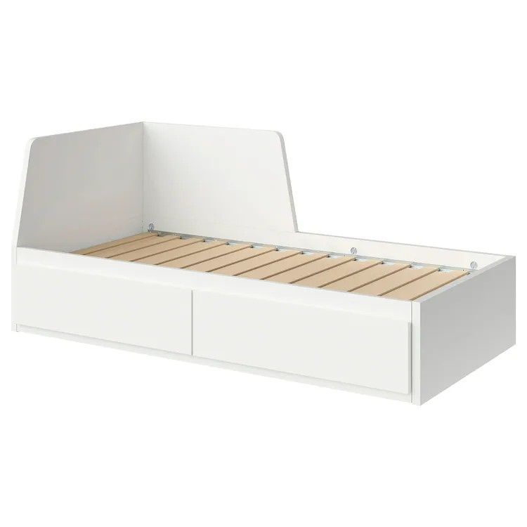 Cama solteiro/casal, chaise long Ikea