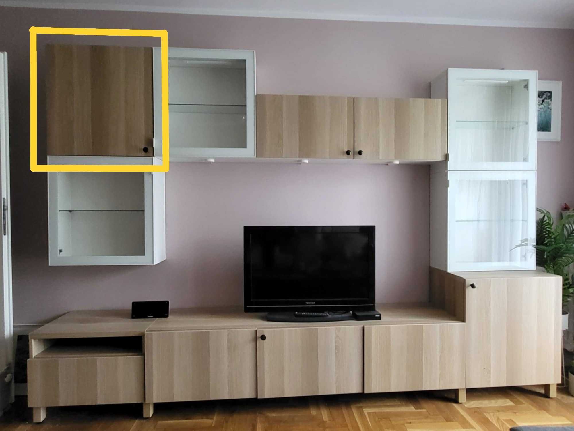 [ZNIŻKA!] Szafka wisząca IKEA/BESTA, jak nowa, 60x20x64cm