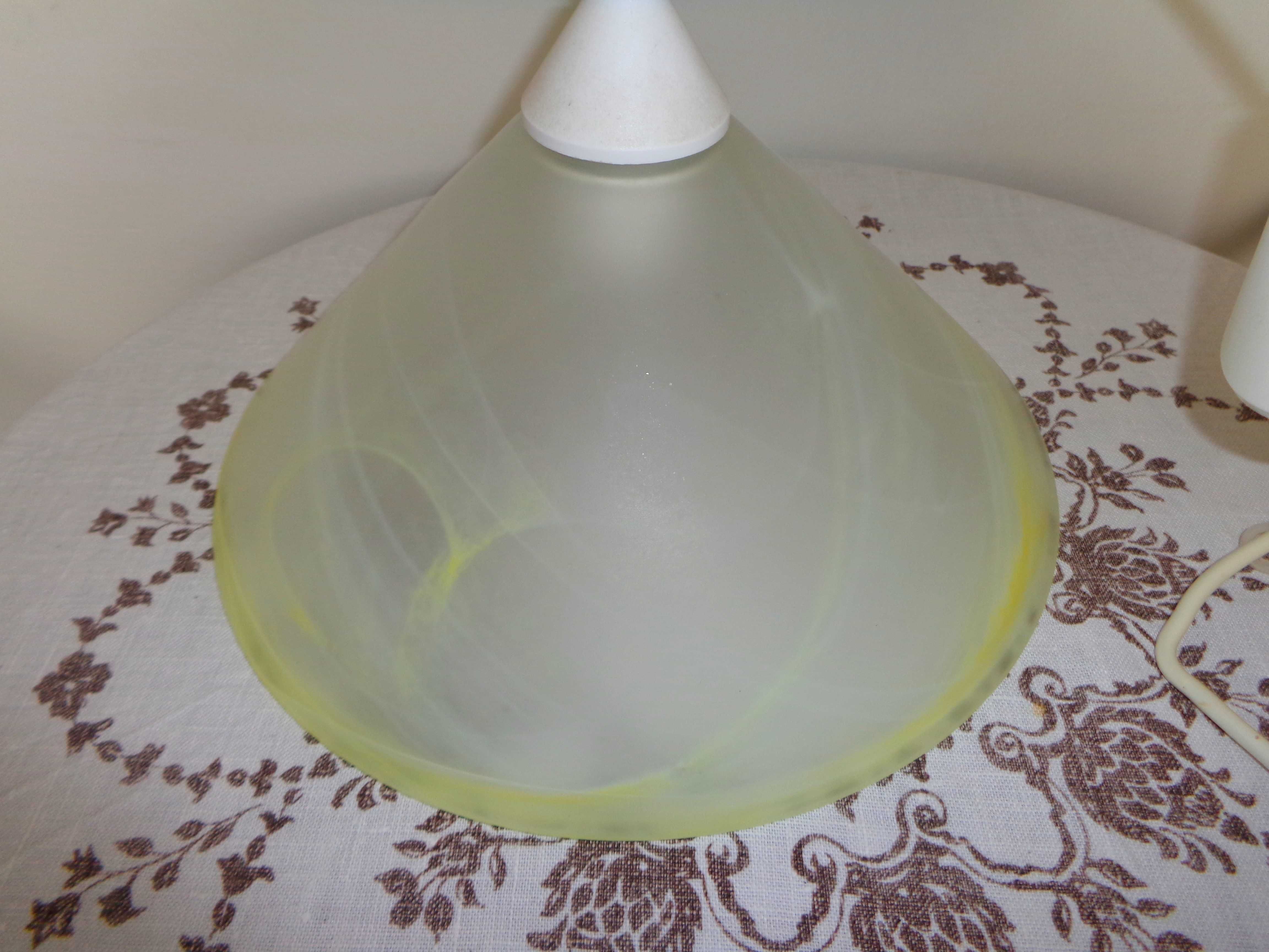 Lampa ze szklanym kloszem- wisząca- sufitowa 60W E27