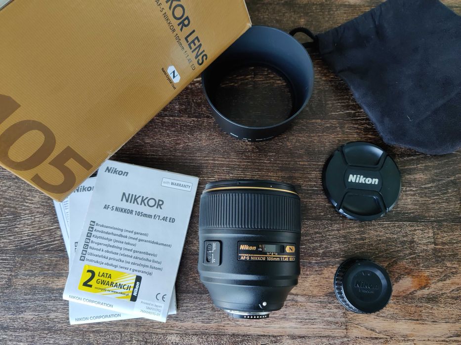 Nikon Nikkor AF-S 105mm f/1.4E ED