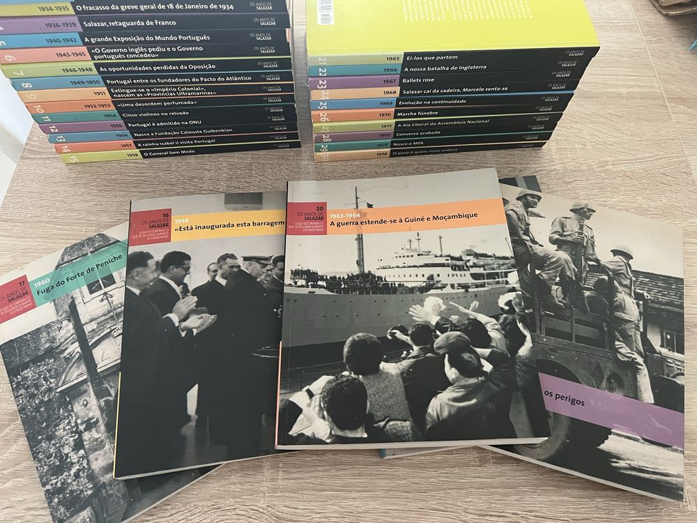 Coleção completa: OS ANOS DE SALAZAR