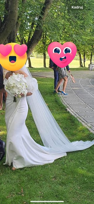Suknia ślubna od Violi Piekut + 2 welony