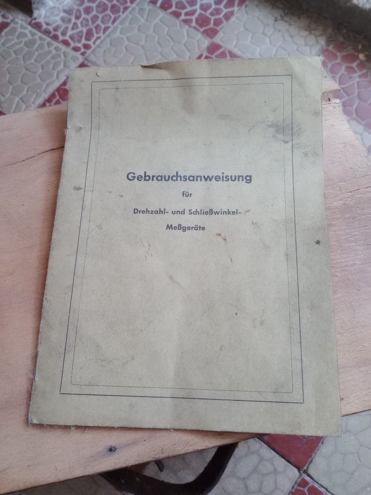 Przedwojenne urządzenie pomiarowe 1934r