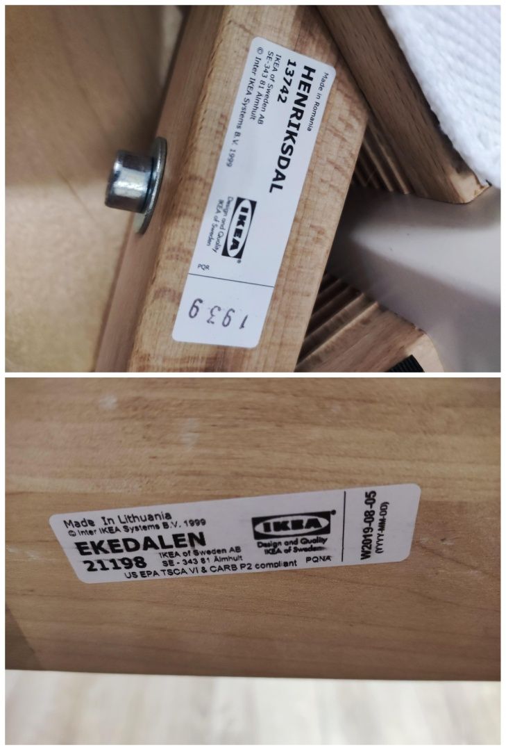 Stół z krzesłami IKEA
