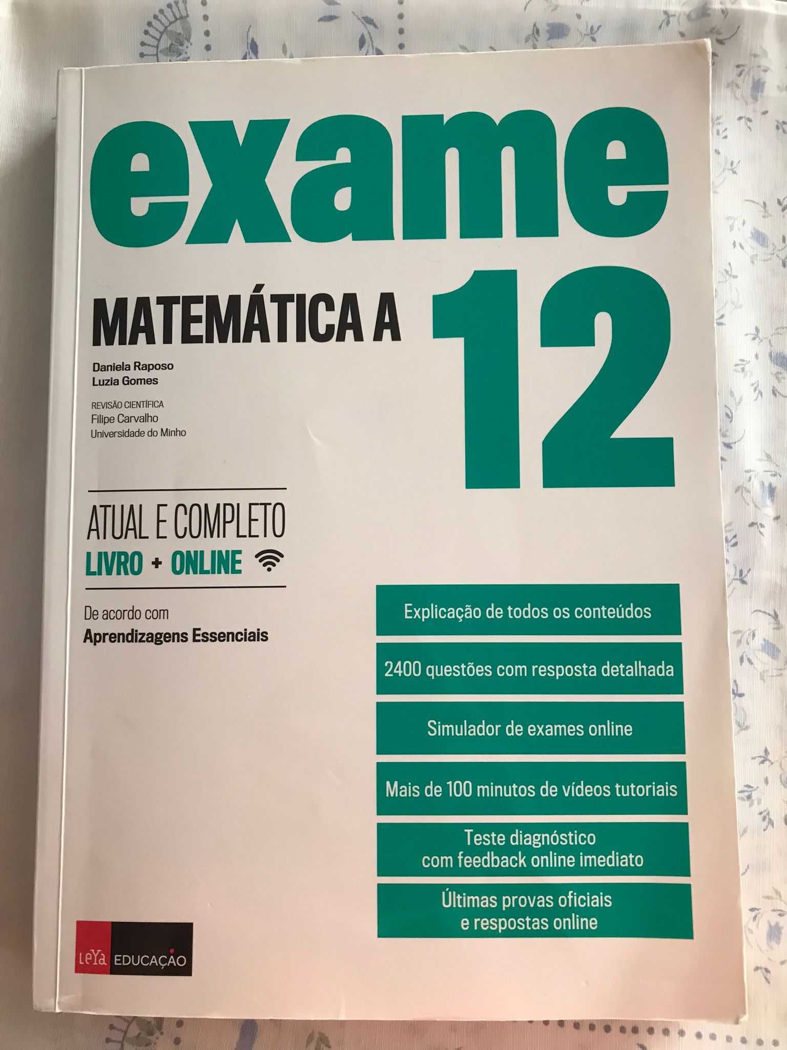 Livro Preparação Exame de Matemática A 12º