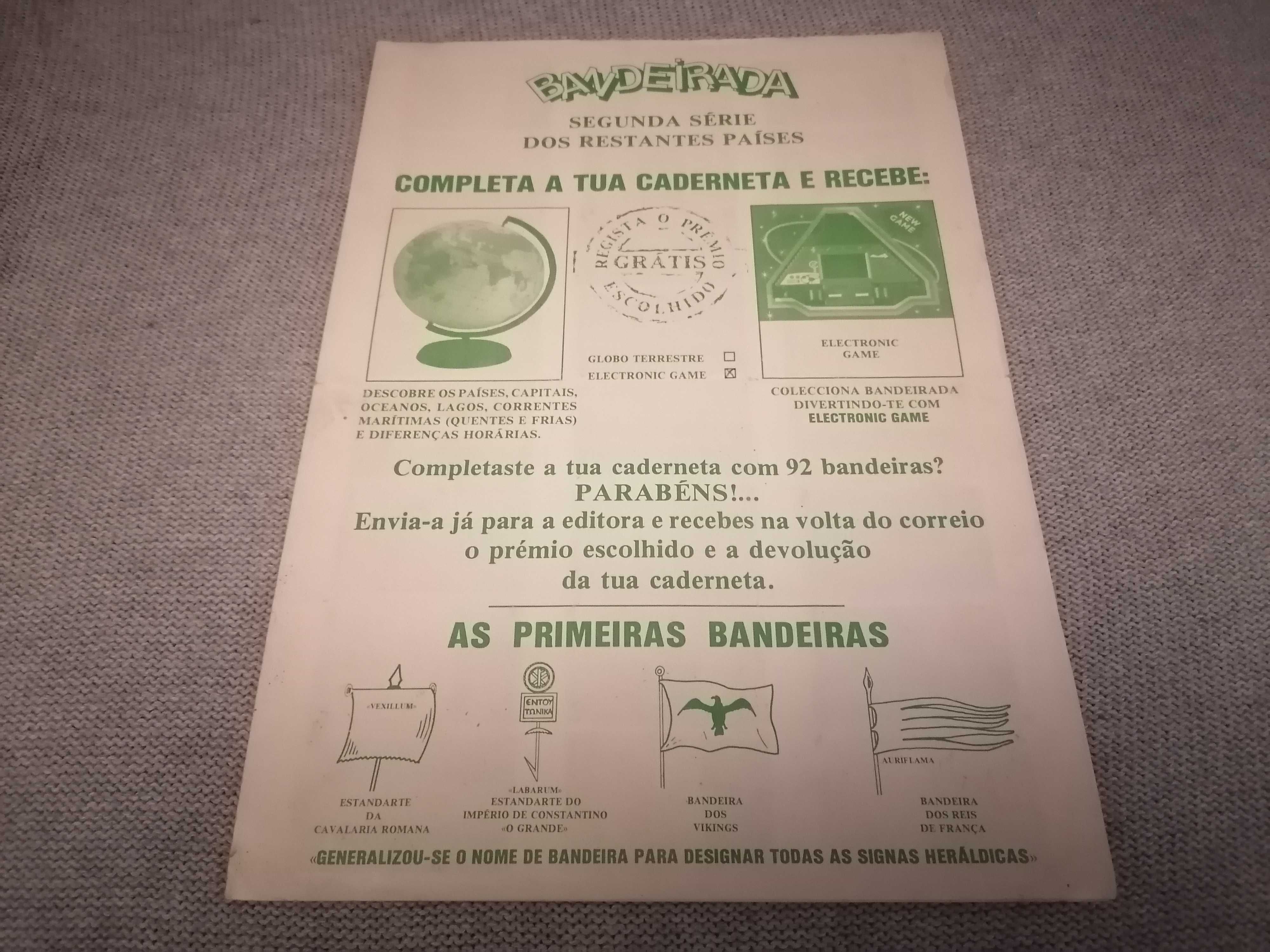 Caderneta Bandeira completa europer