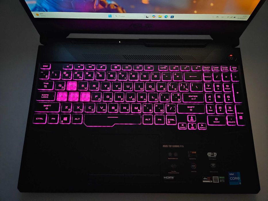 Asus TUF Gaming F15 FX506HC i5-11260H 6(12)|RTX 3050|16GB|512Gb
