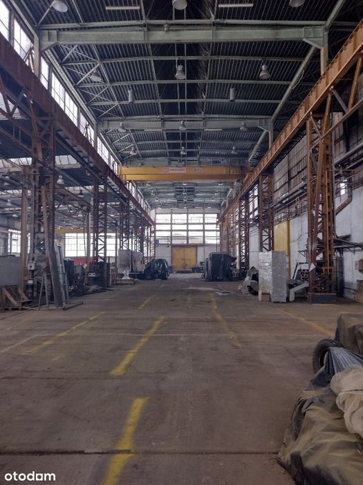 Hala z suwnicą 20T na sprzedaż