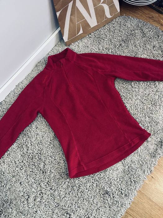 Rozowy damski polar decathlon rozm xs quechua sportows suwak