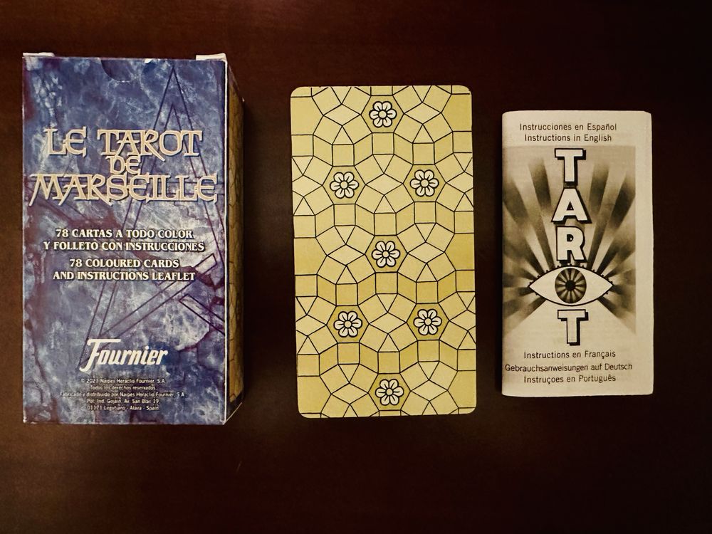 Tarot de Marselha de Fournier (novo e original)