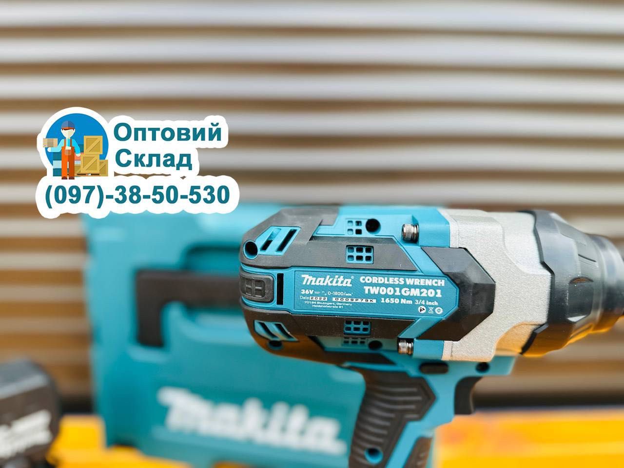 Акумуляторний Гайковерт Makita DTW 1650 Винтоверт безщітковий 36V 9Ah