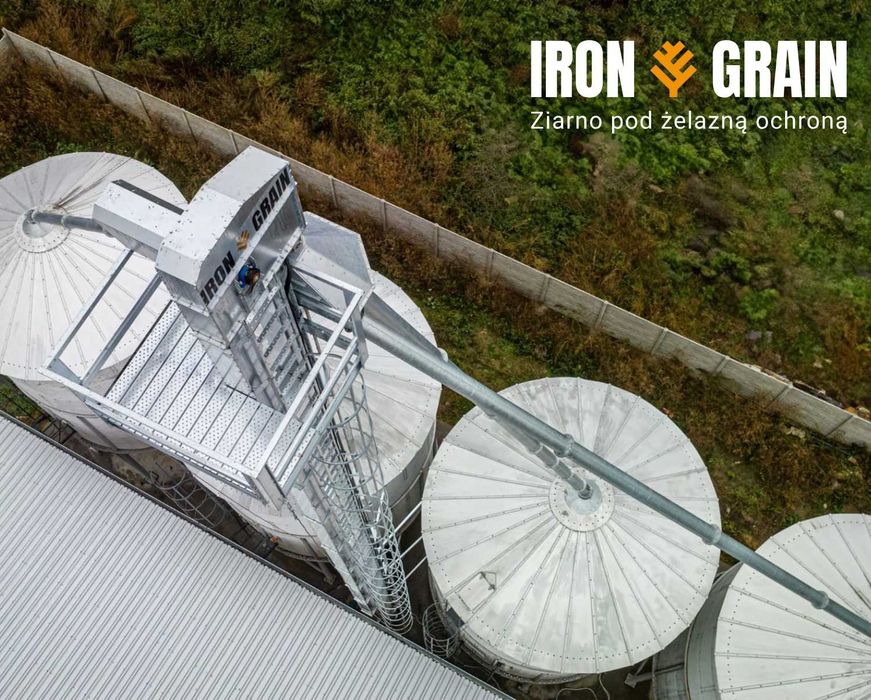 Podajniki kubełkowe 20 m Podajnik pionowy do ziarna silosu silos
