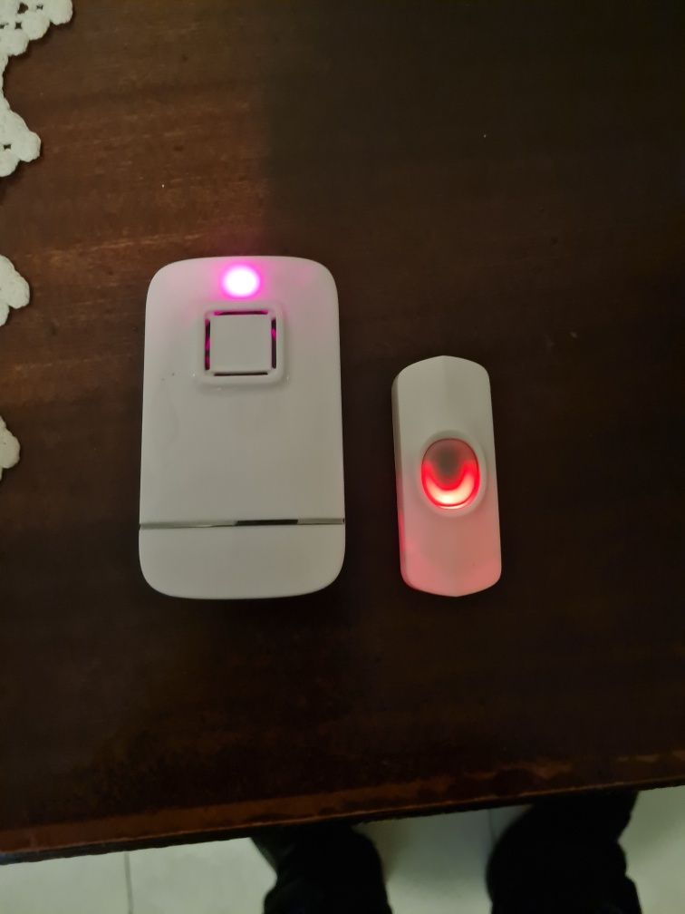 Campainha de emergência - Sem fios Pilhas incluidas