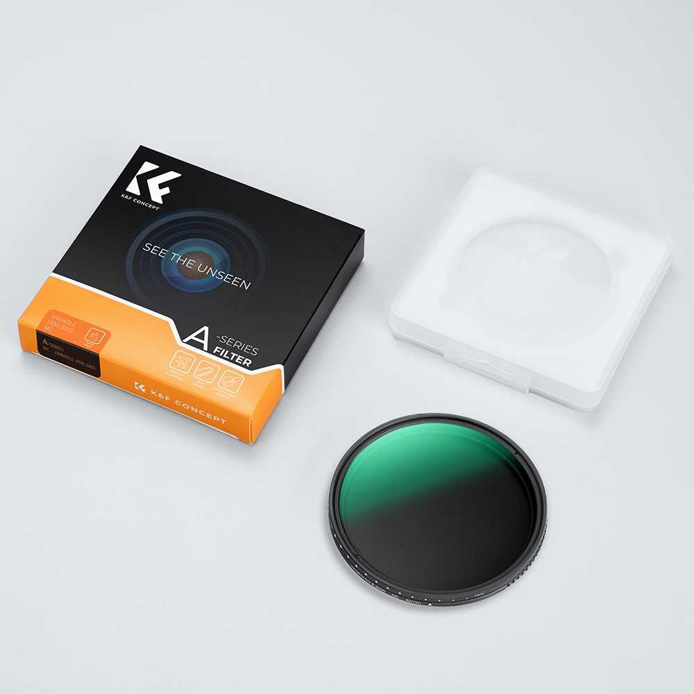 Світлофільтр K&F Concept MCUV, CPL, MRC CPL, ND, CPL+ND 11 видів+кейс
