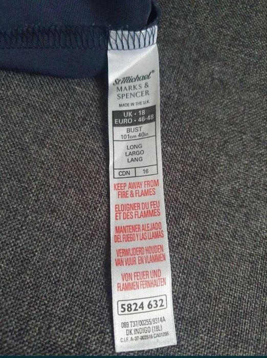 Нічна жіноча сорочка рубашка Marks & Spenser