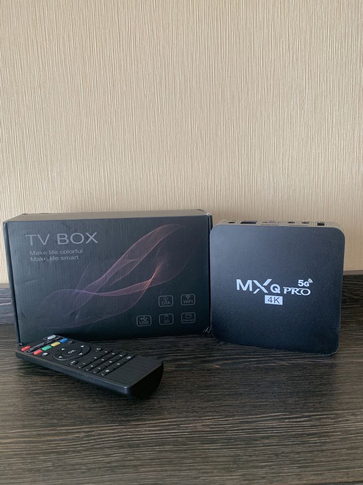 Приставка смарт-ТВ «TV Box MXQ-PRO 5G 4K”